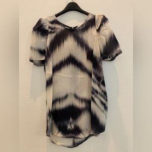 Sandro Tie Dye Blouse